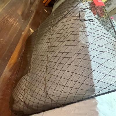 Lot 732 Antique fireplace screen