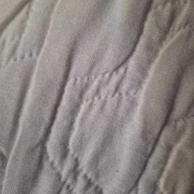 Vintage honeycomb quilt