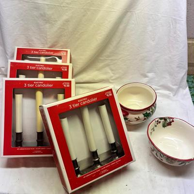 Lot 738 Christmas Candles