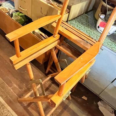 Lot 741 Director's chairs
