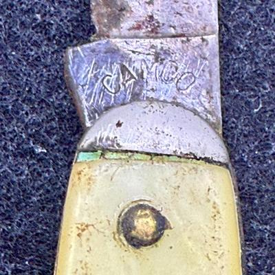 Sale Photo Thumbnail #185: Marked "Hillyard Sales Company St. Joseph, Missouri:.  measures approx. 3" folded, 5" unfolded.