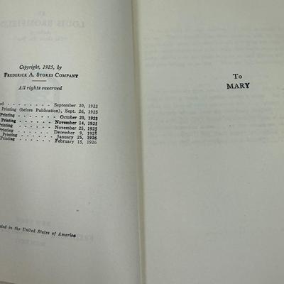 Antique Book: Possession by Louis Bromfield