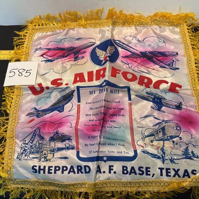 Vintage Air Force Pillow Case