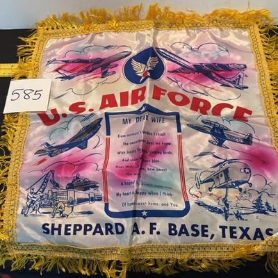 Vintage Air Force Pillow Case
