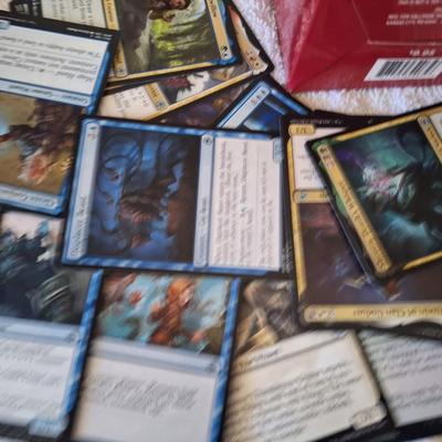 Mixed lot of MTG cards, ornaments and other