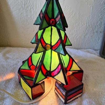 stained glass tree / light