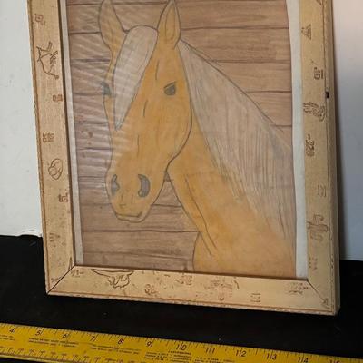 Vintage Horse Picture