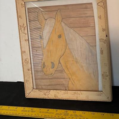 Vintage Horse Picture