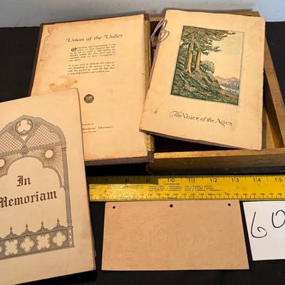 1932 Funeral and Hospital Records