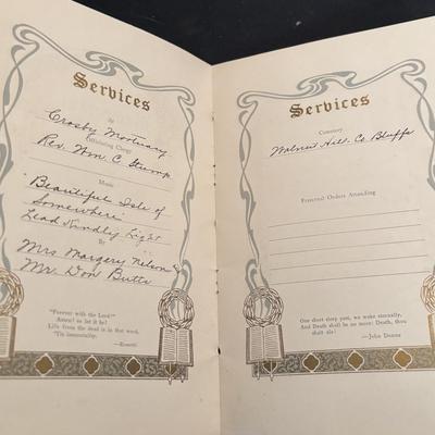 1932 Funeral and Hospital Records