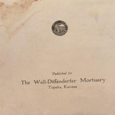 1932 Funeral and Hospital Records