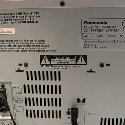 Panasonic CD Stereo System