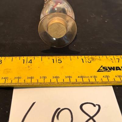 Vintage 1970s Glass Penguin Dexterity Game