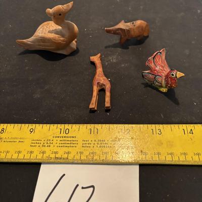 Wooden Miniature Lot