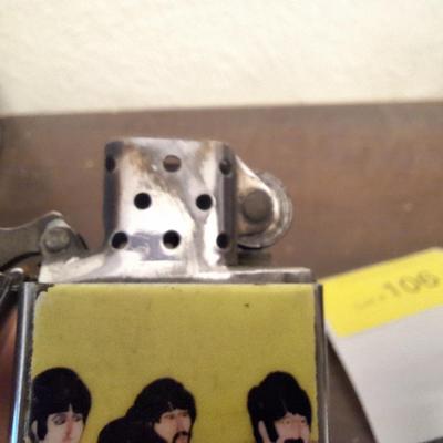 Sale Photo Thumbnail #288: The Beatles zippo lighter