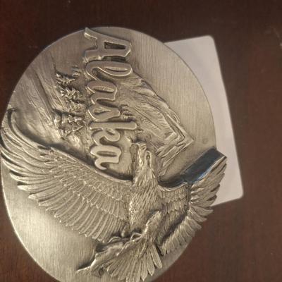 Sale Photo Thumbnail #293: Alaska belt buckle by siskiyou
