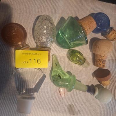 Sale Photo Thumbnail #312: glass bottle stoppers