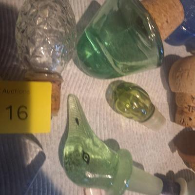Sale Photo Thumbnail #311: glass bottle stoppers