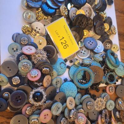 Sale Photo Thumbnail #352: buttons and misc items