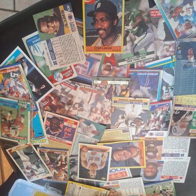 Sale Photo Thumbnail #374: one or two are curved, one is noticably dirty, these are just random cards, see photos.