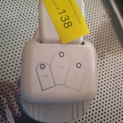 Sale Photo Thumbnail #392: also has a punch to punch the hole in the tag.