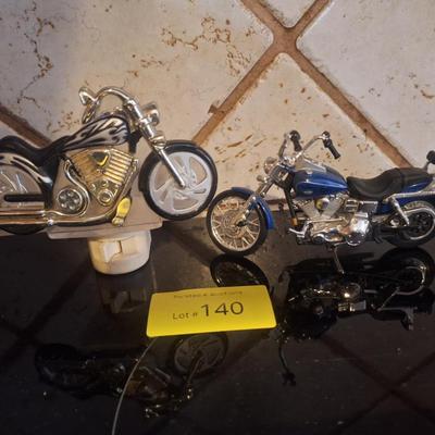 Sale Photo Thumbnail #398: Motorcycle night light and toy