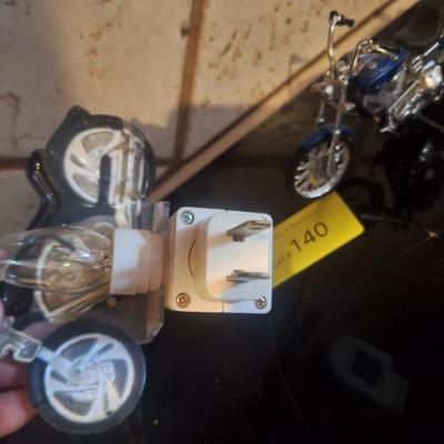 Sale Photo Thumbnail #399: Motorcycle night light and toy