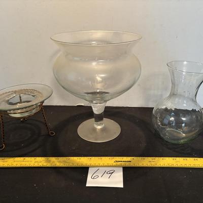 Decorative Glass Lot
