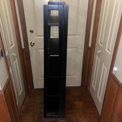 Pier One Folding Ladder Style Bookcase & Small Shelf. (D-MG)