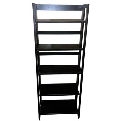 Pier One Folding Ladder Style Bookcase & Small Shelf. (D-MG)