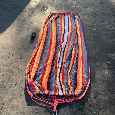 Rainbow Hammock & Beach Umbrella (D-MG)