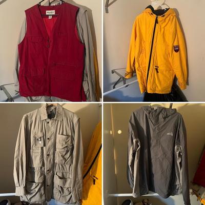 Men’s XL Jackets & Sweaters - Eddie Bauer, Structure & More (GB2-RG)