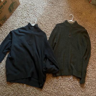 Men’s XL Jackets & Sweaters - Eddie Bauer, Structure & More (GB2-RG)