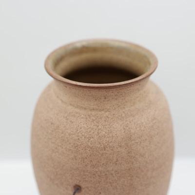 Mexican Pottery Vase Bird And Flowers