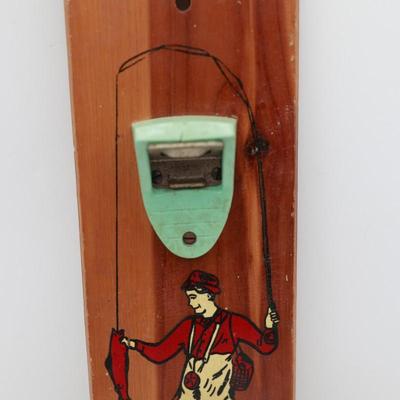 Vintage Fisherman's Code Bottle Opener
