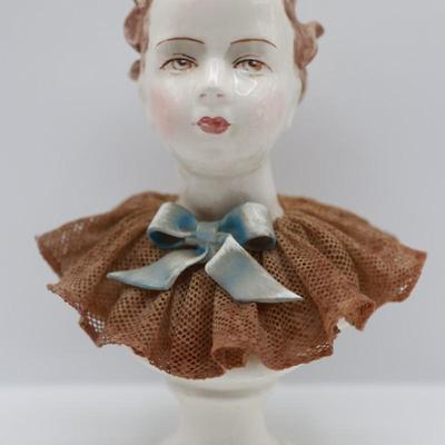 Vintage California Dresden Bust By Raphael