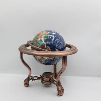 Globe on Tripod Stand & Compass