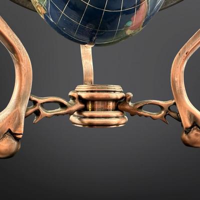 Globe on Tripod Stand & Compass