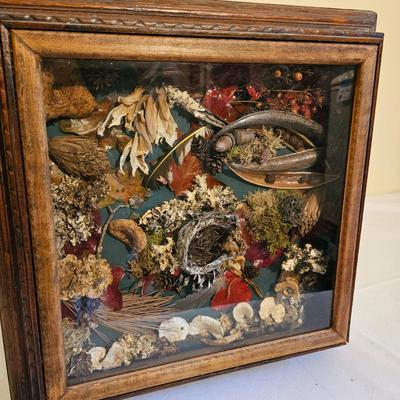 Two Woodland Style Shadow Boxes (LR-JS)
