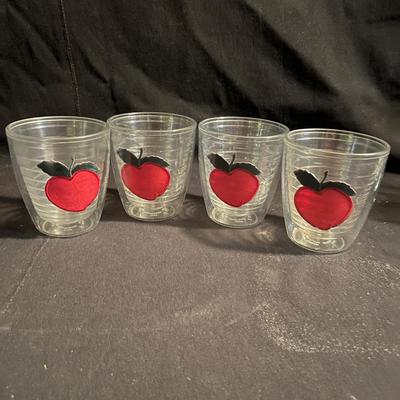 Royal Tuscan Crystal Flutes, Tervis Tumblers & More Apple Themed Kitchenware (P-MG)
