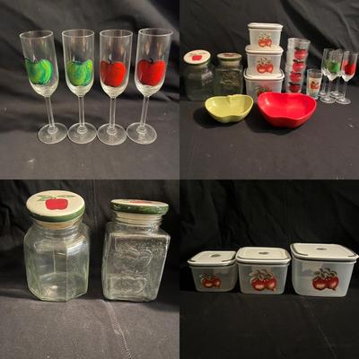 Apple Motif Glasses & More (P-MG)