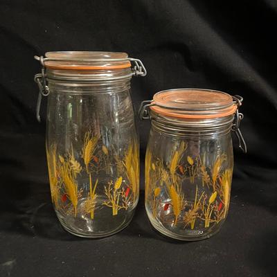 Triomphe Wire Bale Al’s Canisters & More Glass Jars (D-MG)