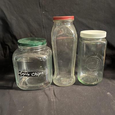 Triomphe Wire Bale Al’s Canisters & More Glass Jars (D-MG)