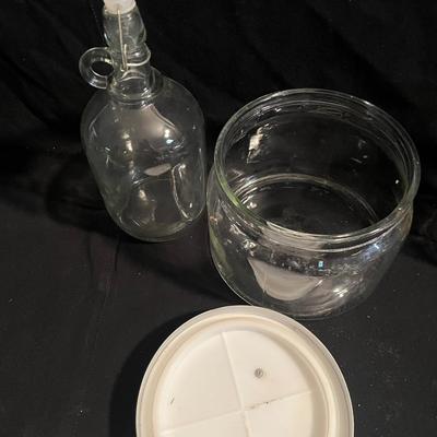 Triomphe Wire Bale Al’s Canisters & More Glass Jars (D-MG)