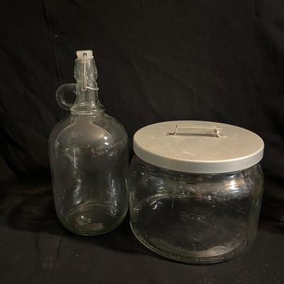 Triomphe Wire Bale Al’s Canisters & More Glass Jars (D-MG)