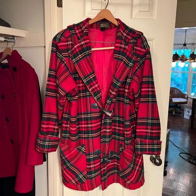 Vintage Eddie Bauer Toggle/Wool Coat & More Size M (FEC-RG)