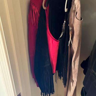 Leather Jackets, Vest & Pants - Saguaro, Chico’s & More Size S/M/L (FEC-RG)