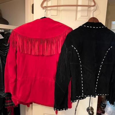 Leather Jackets, Vest & Pants - Saguaro, Chico’s & More Size S/M/L (FEC-RG)