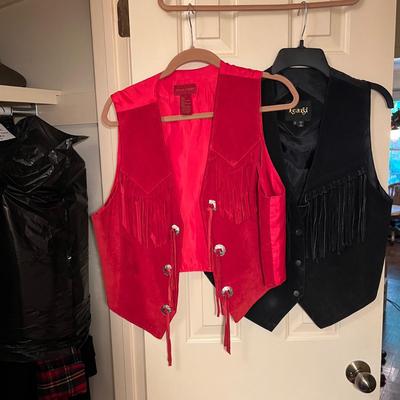 Leather Jackets, Vest & Pants - Saguaro, Chico’s & More Size S/M/L (FEC-RG)