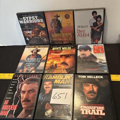 Tom Selleck DVD Lot